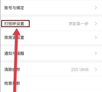 597直聘app招呼语设置教程图片3