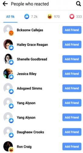 facebook国际版添加好友