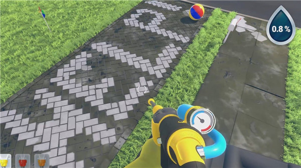 强力清洗模拟器