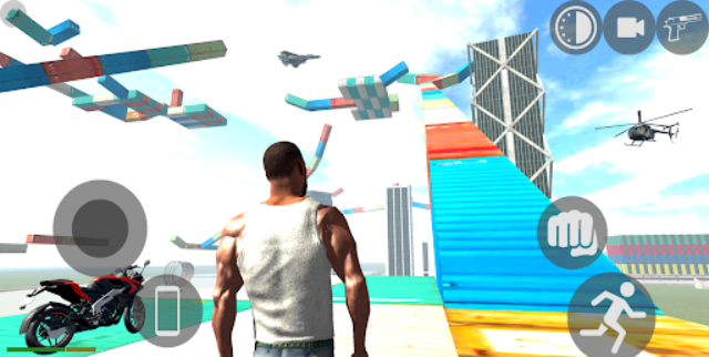 印度摩托车驾驶3d