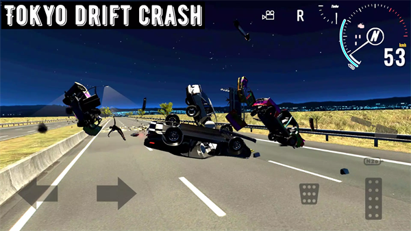 东京漂移碰撞