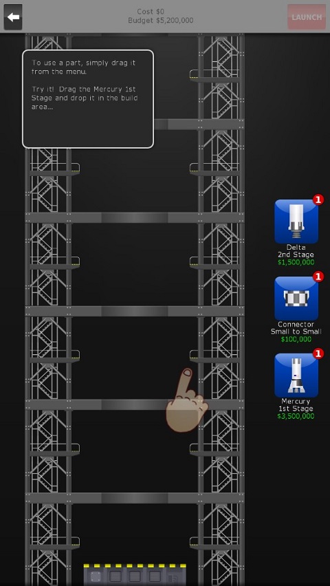 太空宇航局选择火箭主体