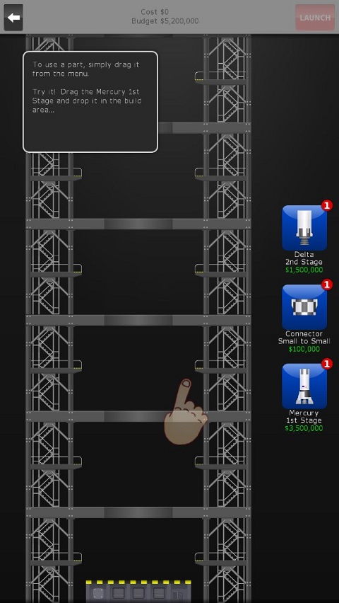 太空宇航局组装火箭部件