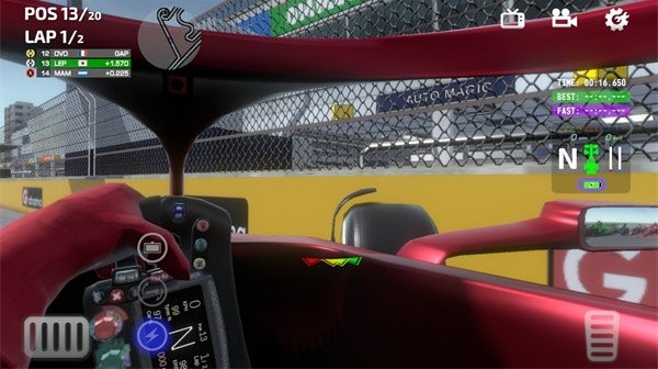 F1方程式赛车模拟器