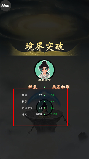 境界突破